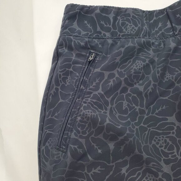 Orvis Tropical Black ghost print Skort w/built in mesh Dry-Fit shorts - M - Picture 4 of 8
